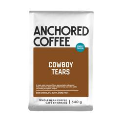 Cowboy Tears coffee beans.