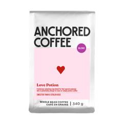 Love Potion coffee beans.