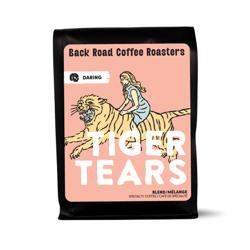 Tiger Tears coffee beans.