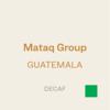 Decaf: Mataq Group coffee beans.