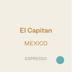 El Capitan Espresso coffee beans.