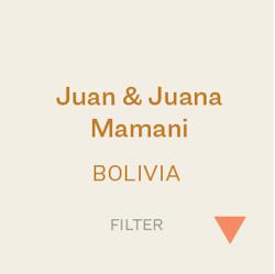 Juan & Juana Mamani coffee beans.