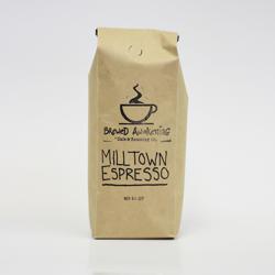 Milltown Espresso coffee beans.