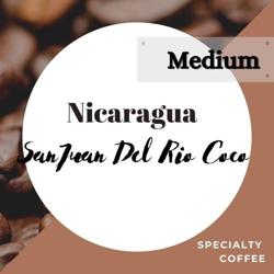 Nicaragua San Juan Del Rio Coco SHG FTO coffee beans.