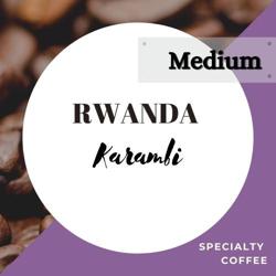 Rwanda Karambi Fully Washed coffee beans.