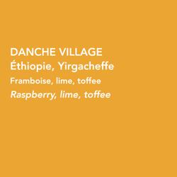 Danche Village coffee beans.