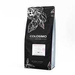 Cafe Colombian coffee beans.