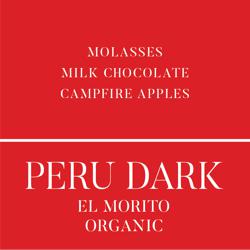 Peru Finca El Morito Organic Dark coffee beans