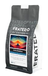 Colombia Natural Decaffeinated coffee beans.