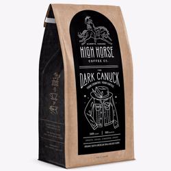 The Dark Canuck coffee beans.