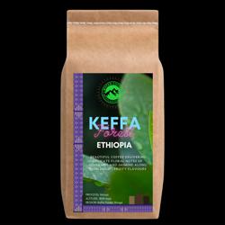 Ethiopian Keffa Ground Coffee coffee beans.