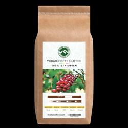 Yirgacheffe Whole Beans (Roasted) coffee beans.