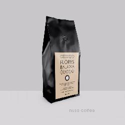 FLORES BAJAWA coffee beans.