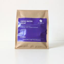 Swiss water decaf Colombian coffee coffee beans