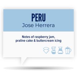 PERU • JOSE HERRERA coffee beans.