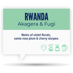 RWANDA • AKAGERA & FUGI coffee beans