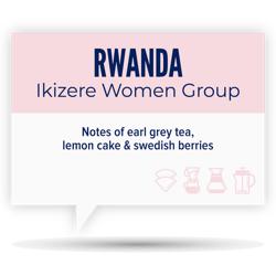RWANDA • IKIZERE WOMEN GROUP coffee beans.