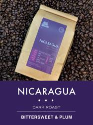 NICARAGUA, Central America coffee beans.