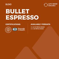 Bullet Espresso coffee beans