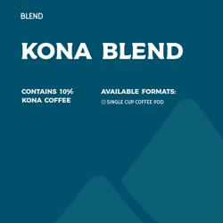 KONA BLEND coffee beans