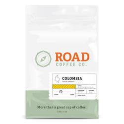 Colombia coffee beans.