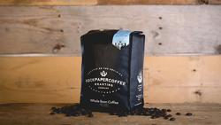 100% Colombian Decaf Whole Bean coffee beans.