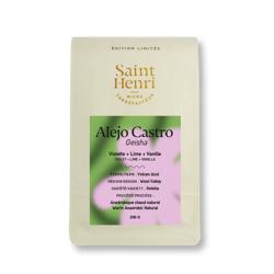 Alejo Castro - Geisha coffee beans.