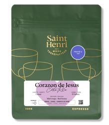 Corazon de Jesus, Espresso coffee beans.