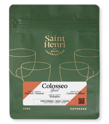 Espresso Colosseo coffee beans.