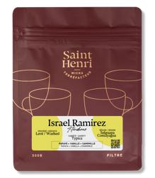 Israel Ramirez coffee beans.