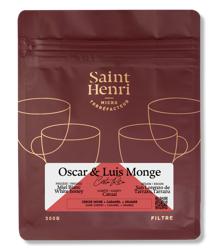 Oscar et Luis Monge coffee beans.