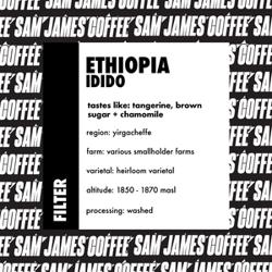ETHIOPIA: IDIDO coffee beans.