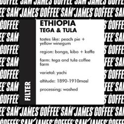 ETHIOPIA - TEGA & TULA coffee beans