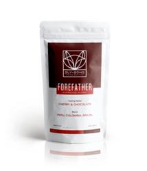 Forefather Espresso coffee beans.
