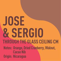 Nicaragua Jose & Sergio Through the Glass Ceiling CM coffee beans.