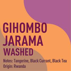 Rwanda Gihombo Jarama Triple Washed coffee beans.