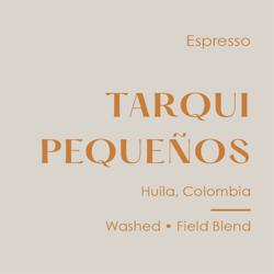 Tarqui Pequeños coffee beans.