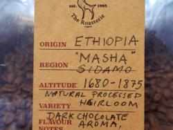 Ethiopia Masha coffee beans