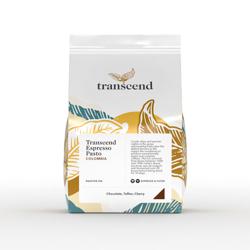 Transcend Espresso Pasto - Colombia coffee beans.