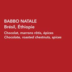 Babbo Natale - Mélange des Fêtes coffee beans.