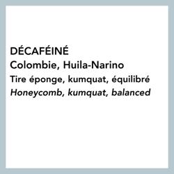 EA decaf - Los Naturales coffee beans.
