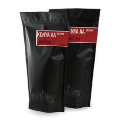 Kenya - Medium coffee beans.