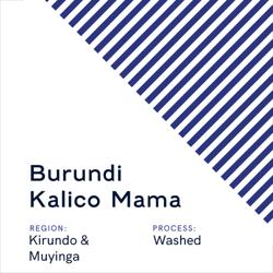 Burundi Kalico Mama coffee beans.
