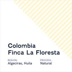 Colombia Finca La Floresta coffee beans.