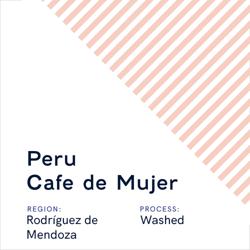 Peru Cafe de Mujer coffee beans.