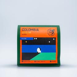 Colombia Estelar Washed coffee beans.