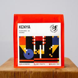 Kenya Murue Kianyangi AA coffee beans.