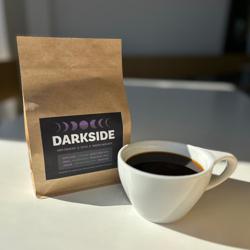 Darkside coffee beans.