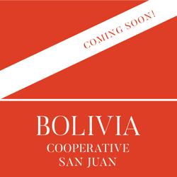 Bolivia Cooperativa San Juan coffee beans.