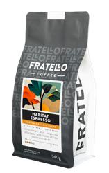 Habitat Organic Espresso coffee beans.